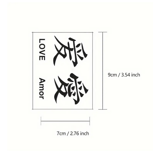 Character Temporary Tattoo