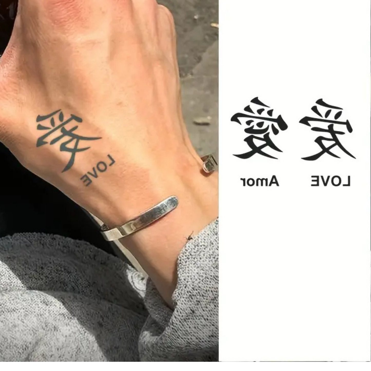 Character Temporary Tattoo