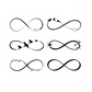 Temporary Tattoo Stickers, Infinity Symbol