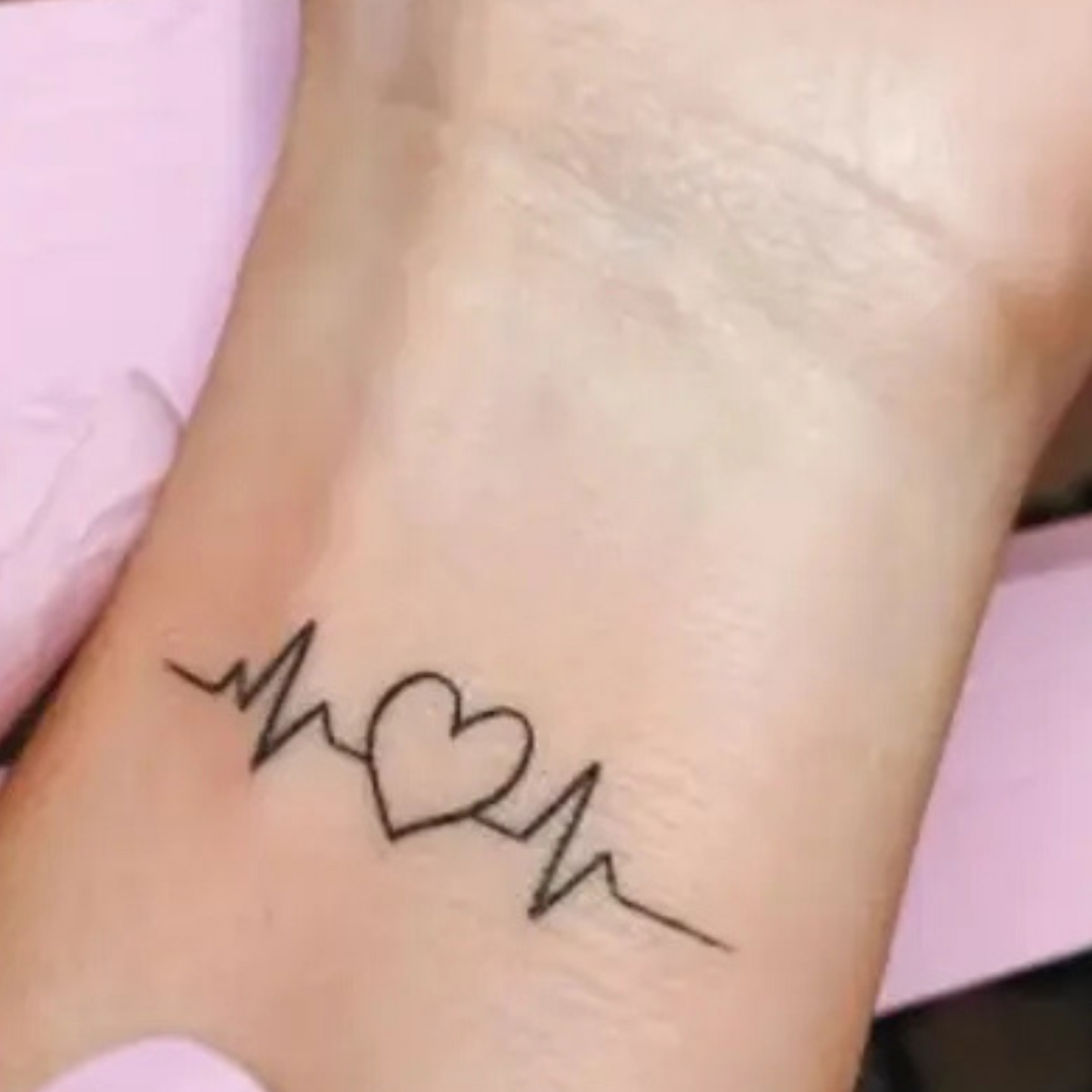 Non-Permanent ECG Heartbeat Design