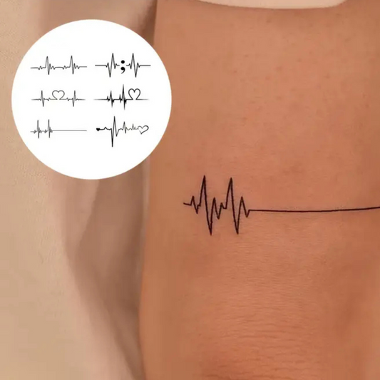 Non-Permanent ECG Heartbeat Design