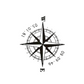 Compass Series Temporary Tattoo