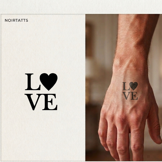 Modern Love | Semi-Permanent Tattoo