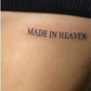 Herbal Juice Temporary Tattoo Stickers