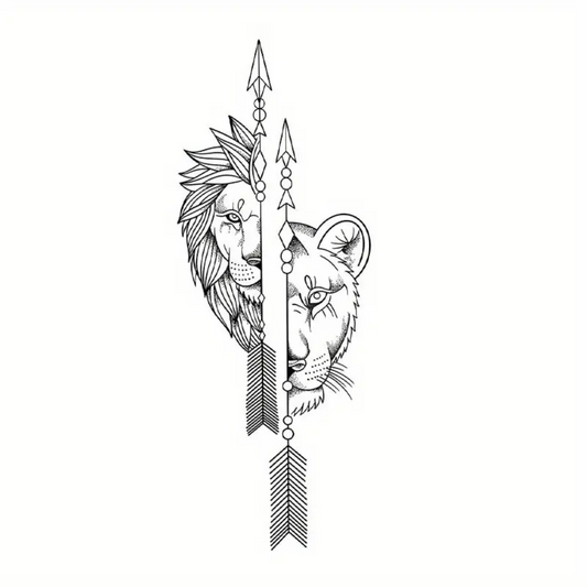 Valentine's Day Temporary Tattoo