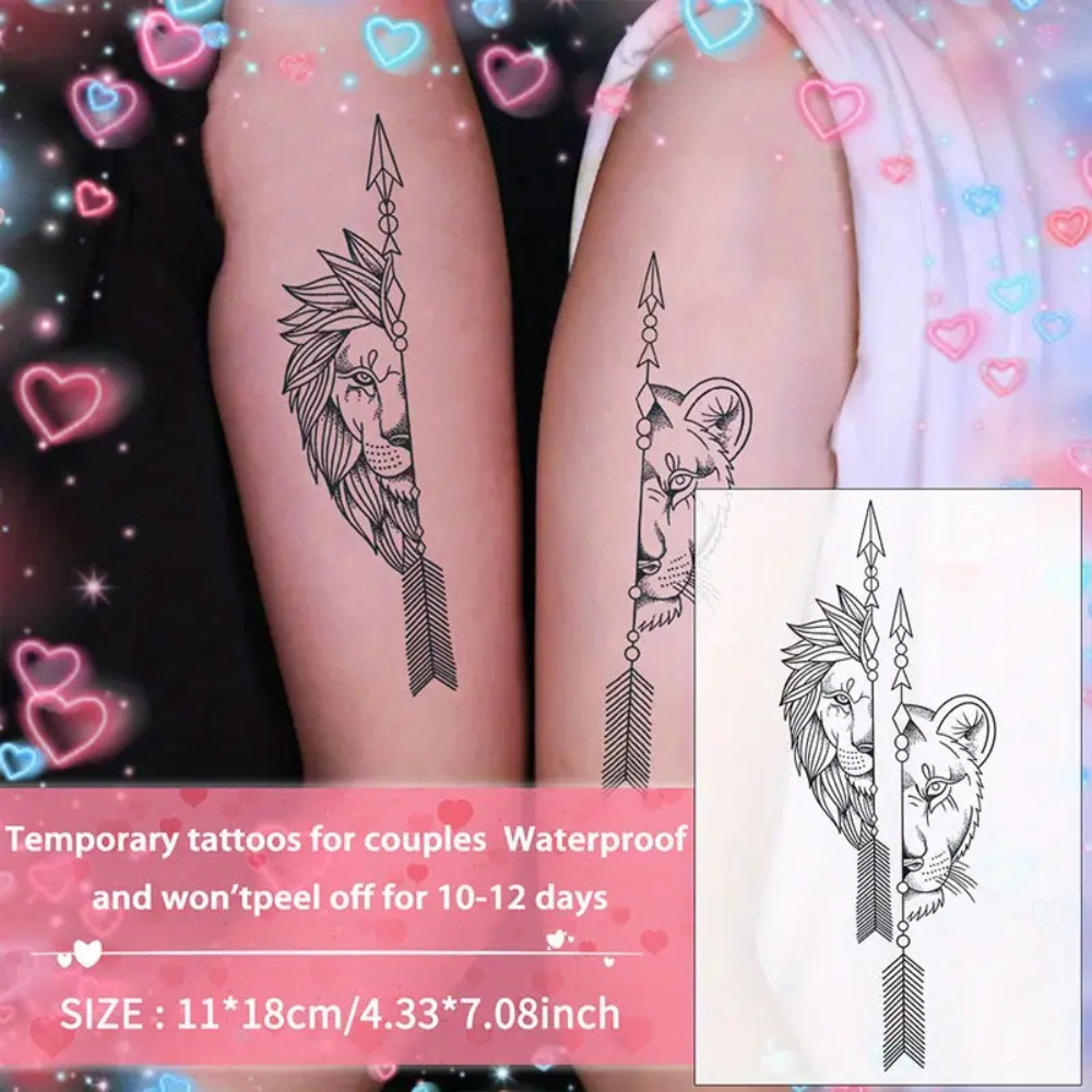 Valentine's Day Temporary Tattoo