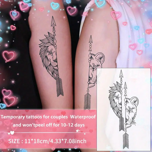 Valentine's Day Temporary Tattoo