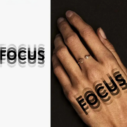 Atlas Ink Focus Temporary Tattoo