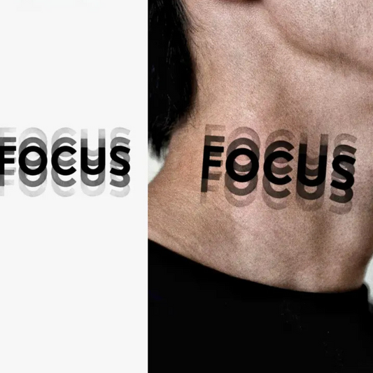 Atlas Ink Focus Temporary Tattoo