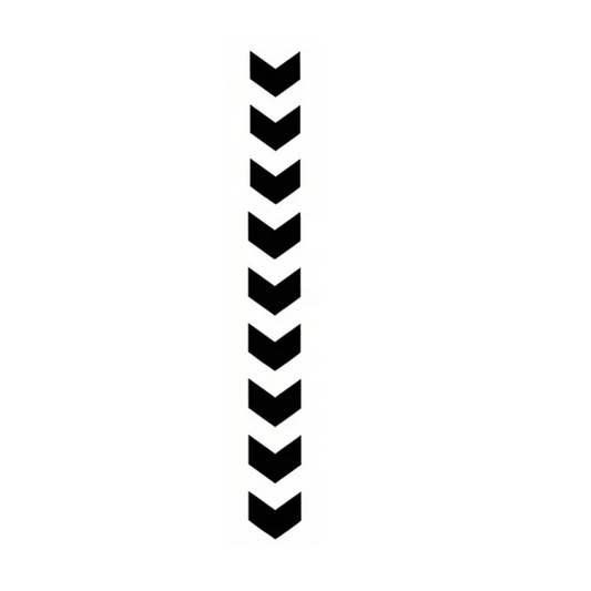 Unique Arrow Patterns Waterproof Temporary Tattoos