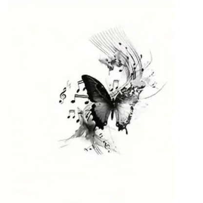 Butterfly Tattoos, Waterproof Semi-Permanent Body Art