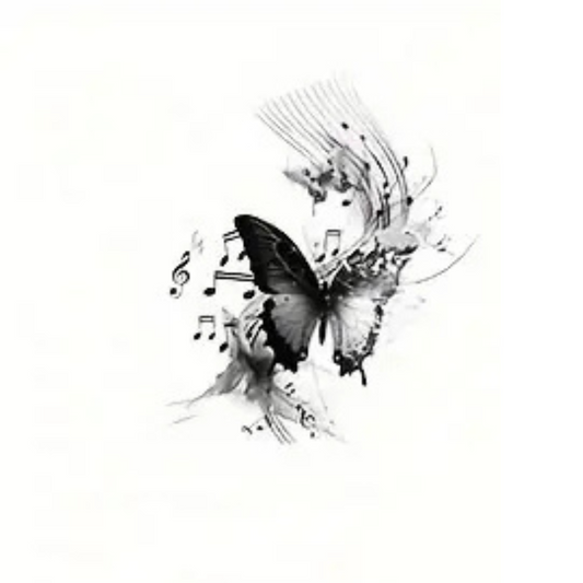Butterfly Tattoos, Waterproof Semi-Permanent Body Art