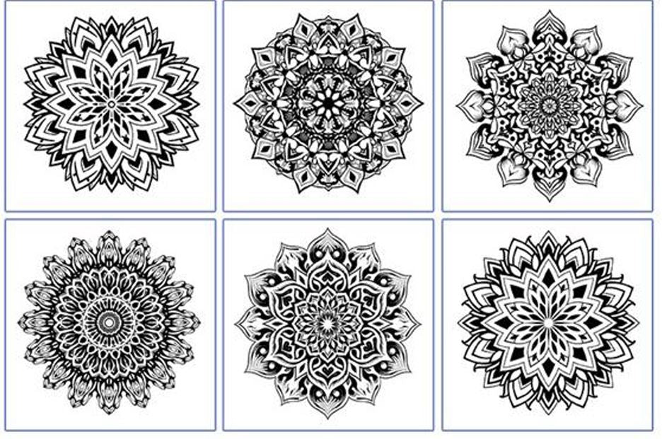 Sacred Symmetry Mandala | Semi-Permanent Tattoo