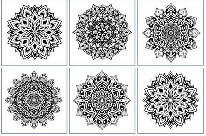 Sacred Symmetry Mandala | Semi-Permanent Tattoo